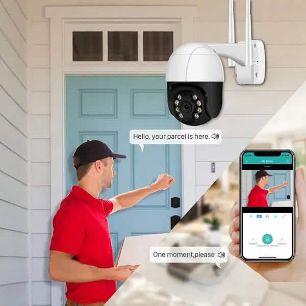 Caméra de sécurité sans fil intelligente avec détection humaine
