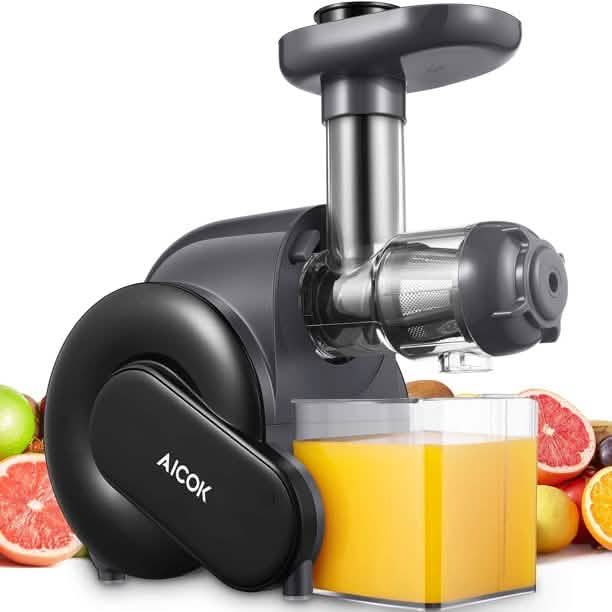 Extracteur de jus à mastication AICOK avec fonction inverse