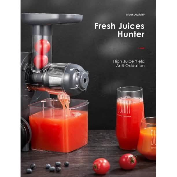 Extracteur de jus à mastication AICOK avec fonction inverse
