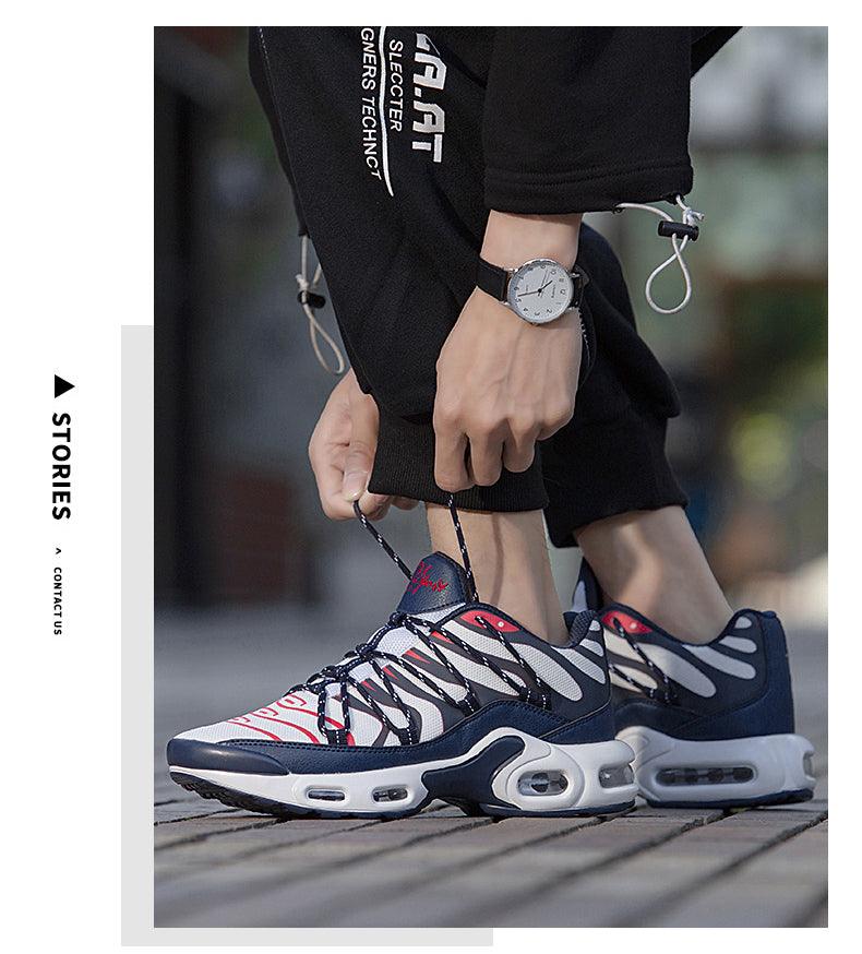 Chaussures de sport pour homme avec coussin d'air, baskets respirantes pour la course, tennis d'été, entraînement en extérieur, course légère, baskets de gym, jogging, marche, baskets pour homme.