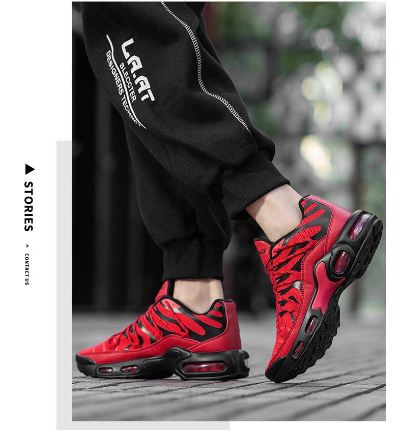 Chaussures de sport pour homme avec coussin d'air, baskets respirantes pour la course, tennis d'été, entraînement en extérieur, course légère, baskets de gym, jogging, marche, baskets pour homme.