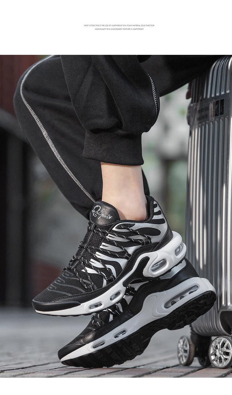 Chaussures de sport pour homme avec coussin d'air, baskets respirantes pour la course, tennis d'été, entraînement en extérieur, course légère, baskets de gym, jogging, marche, baskets pour homme.