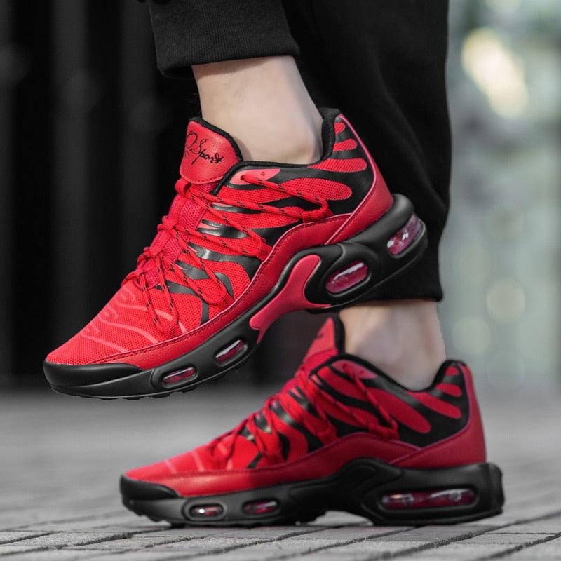 Chaussures de sport pour homme avec coussin d'air, baskets respirantes pour la course, tennis d'été, entraînement en extérieur, course légère, baskets de gym, jogging, marche, baskets pour homme.