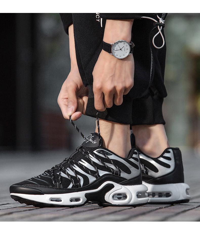 Chaussures de sport pour homme avec coussin d'air, baskets respirantes pour la course, tennis d'été, entraînement en extérieur, course légère, baskets de gym, jogging, marche, baskets pour homme.