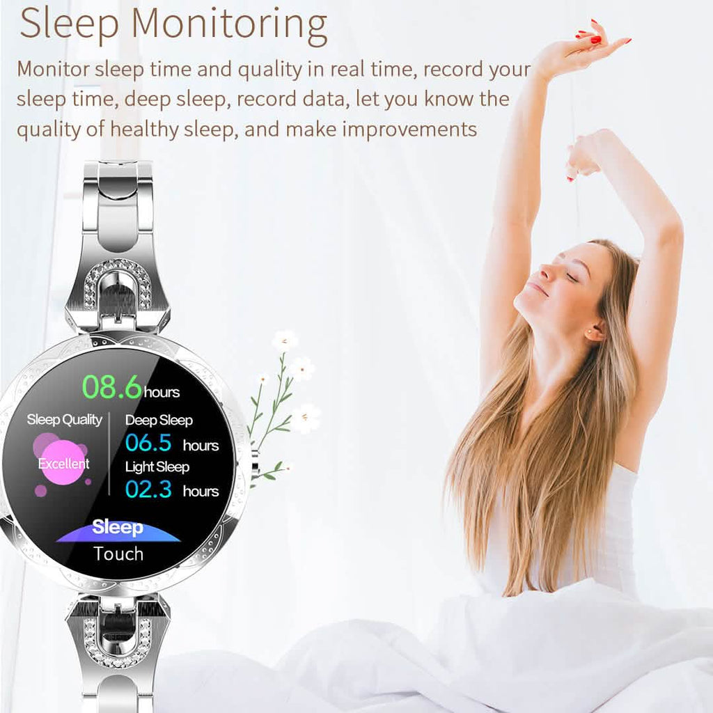 Montre connectée pour femmes AK15