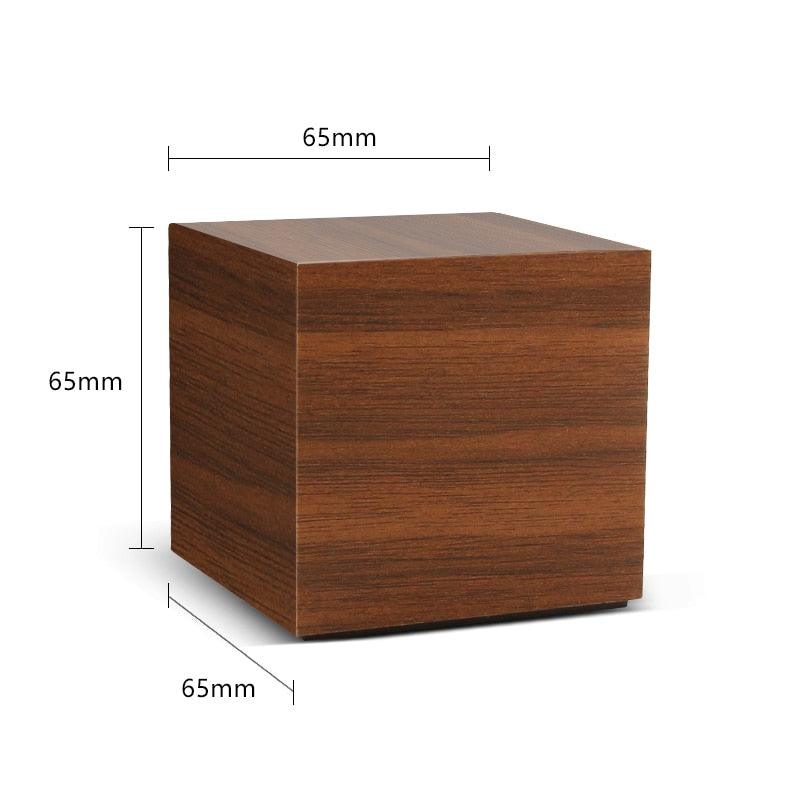 Réveil LED en bois avec affichage numérique de l'heure, 3 réglages d'alarme, détection d'humidité et de température, fabriqué en bois, horloges électriques de table à commande vocale, alimenté par USB/AAA, horloges électroniques de bureau en bois