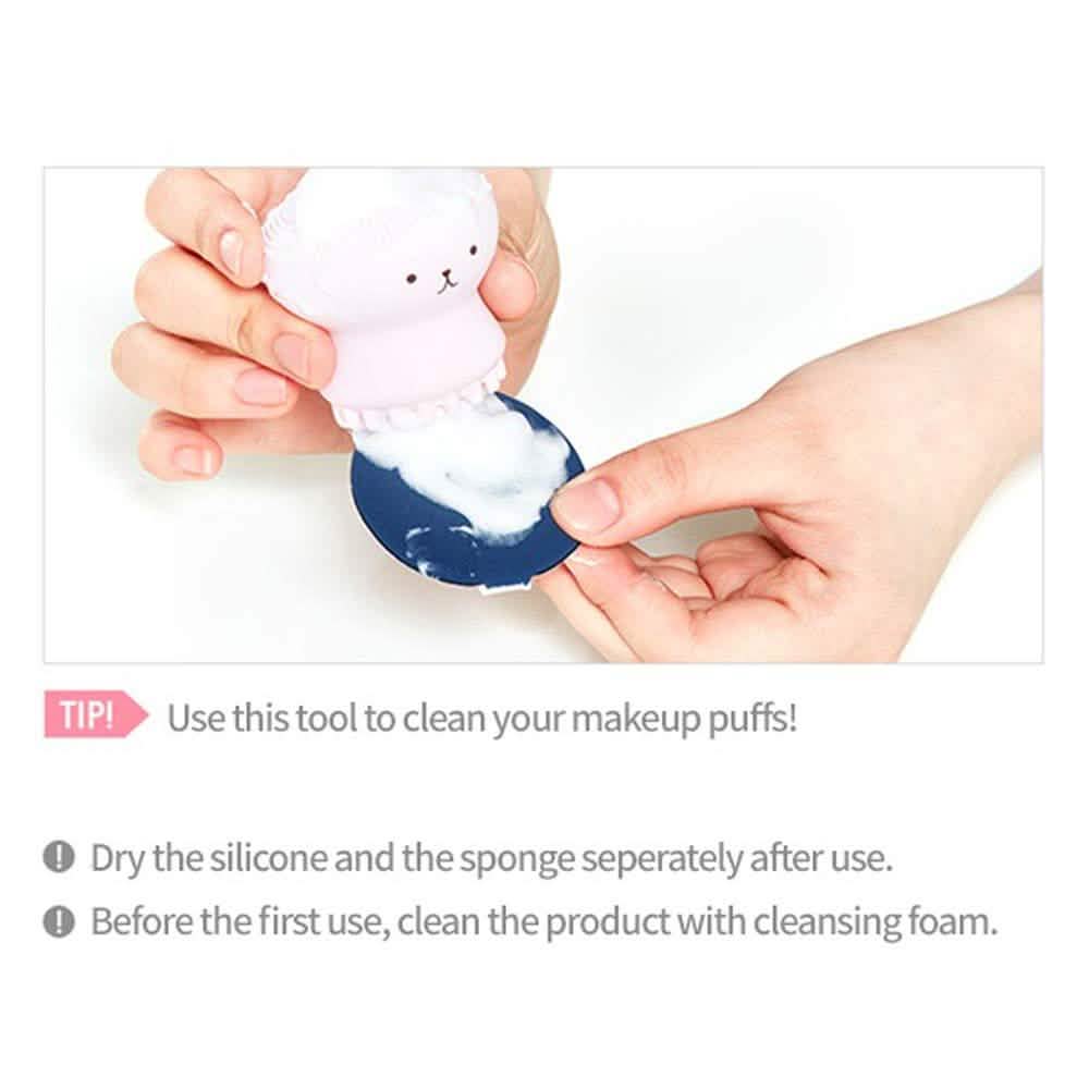 Éponge et brosse nettoyante tout-en-un pour les pores en profondeur