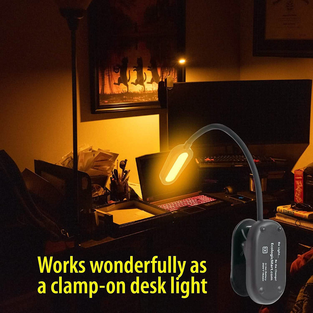 Kit Lampe de Lecture Rechargeable Tout-en-un