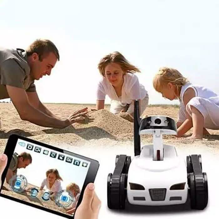 Char d'assaut omnipotent avec caméra sans fil et télécommande via application