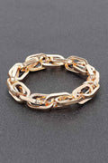 Bracelet chaîne en alliage coulé