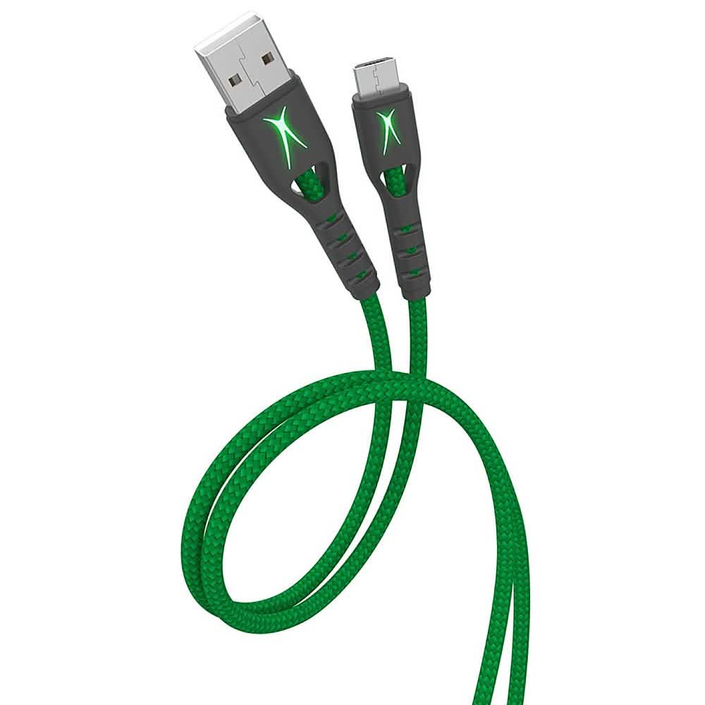 Câble de charge LED lumineux Altec Lansing Luma 3 m pour Xbox et micro