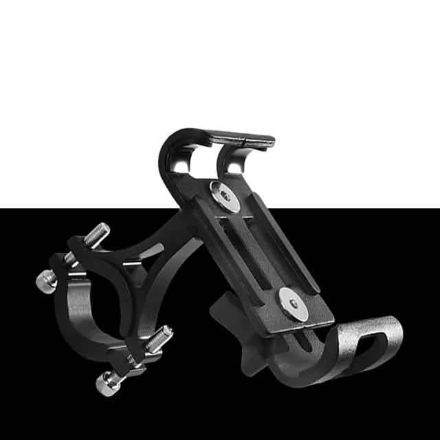 Support de téléphone portable pour moto en alliage d'aluminium