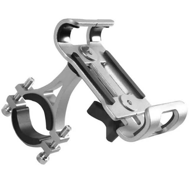 Support de téléphone portable pour moto en alliage d'aluminium