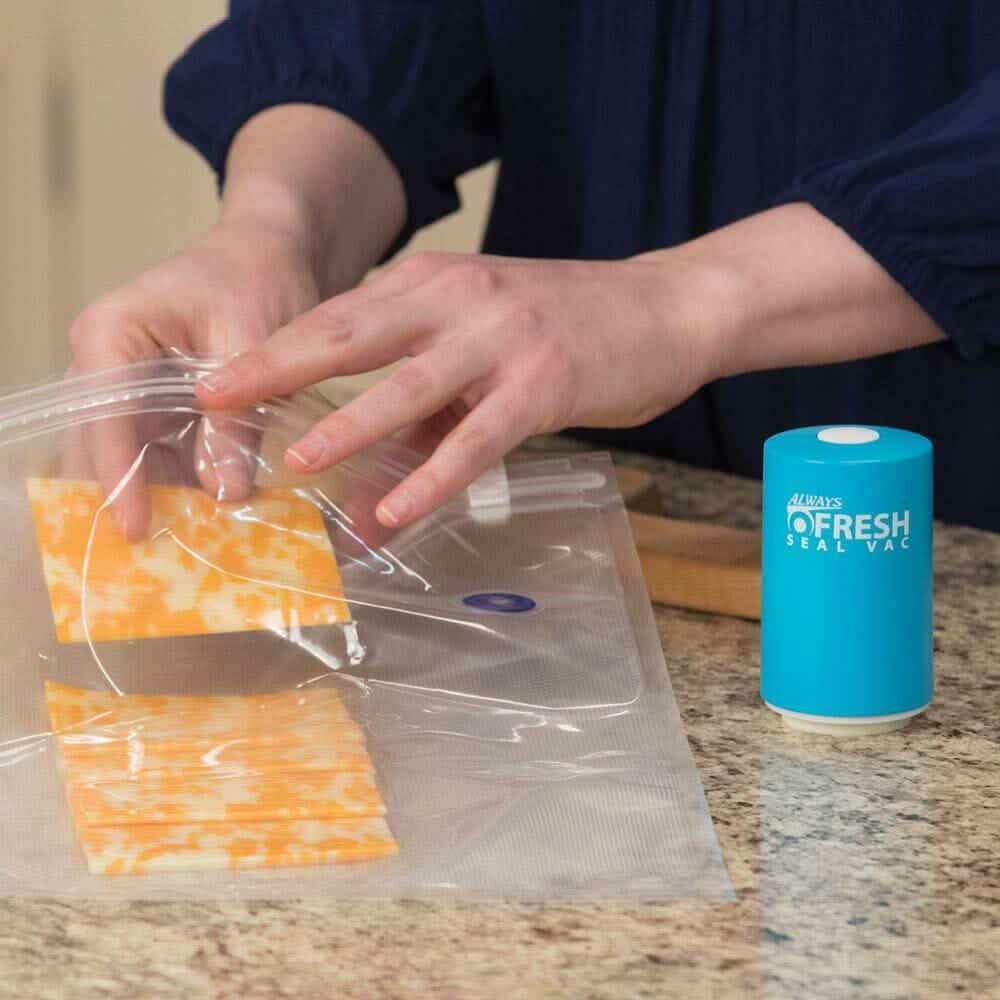 Always Fresh Seal Vac, ensemble de rangement et de rechange alimentaire sous vide