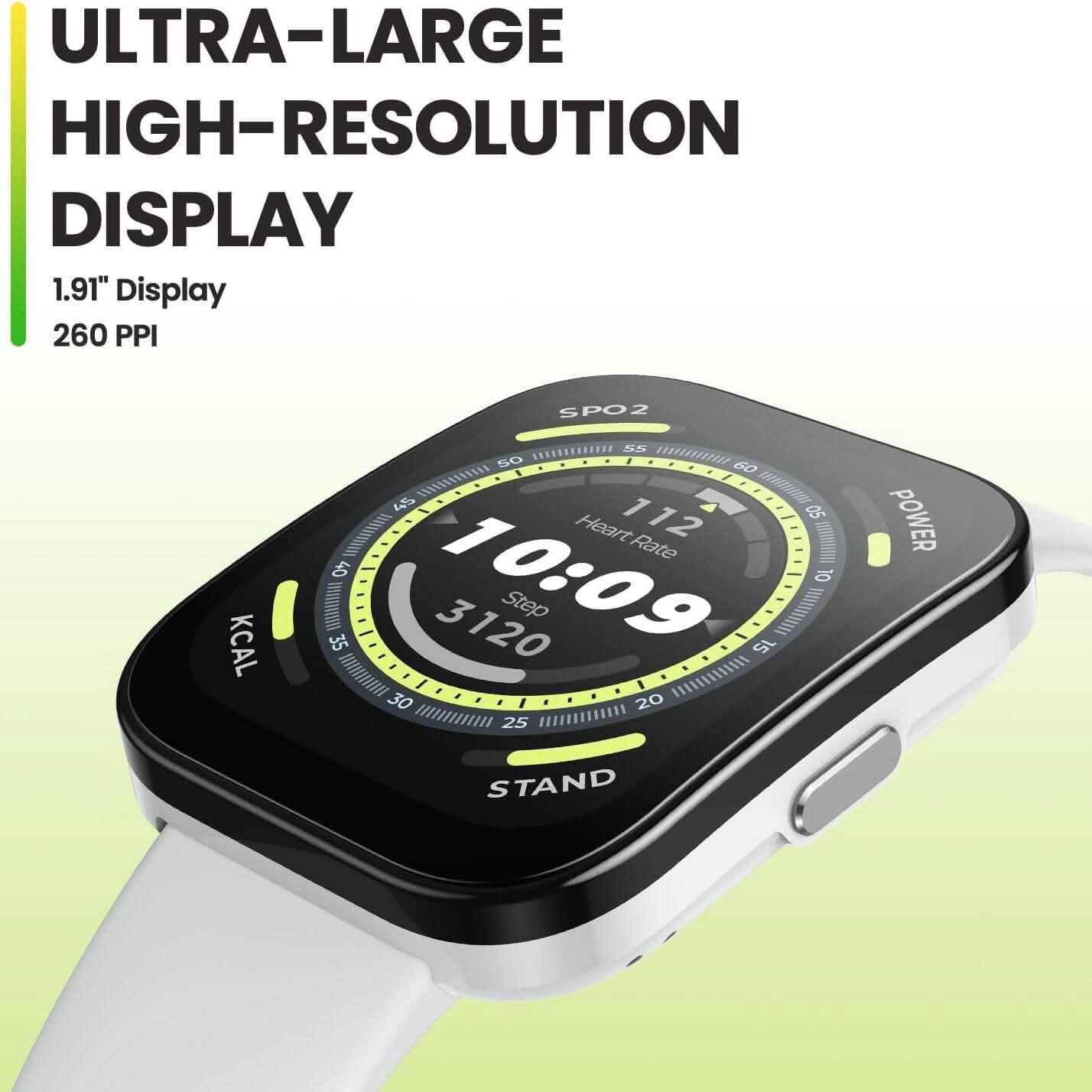 Montre connectée Amazfit Bip 5 avec écran ultra large, appels Bluetooth et Alexa intégrée (reconditionnée)