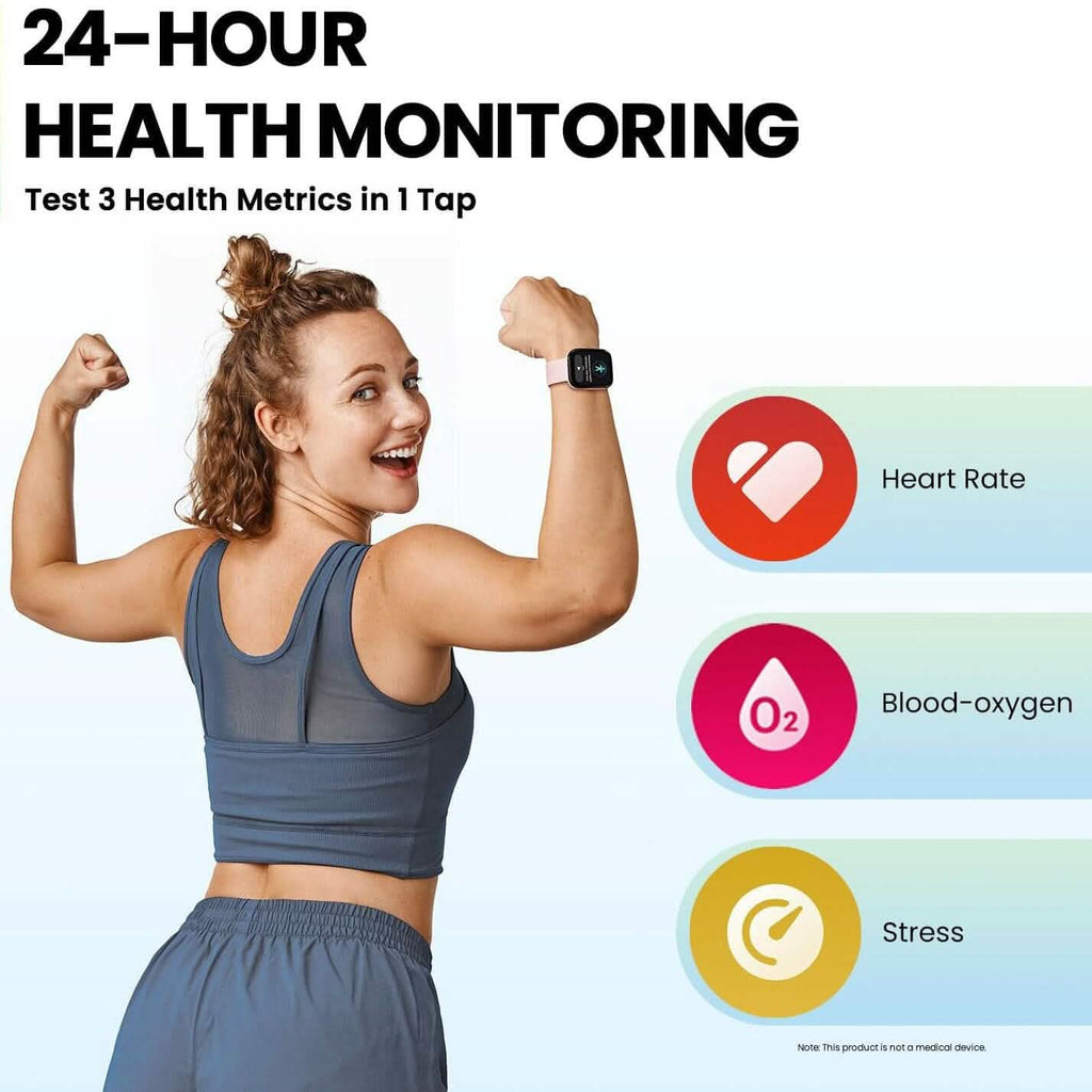 Montre connectée Amazfit Bip 5 avec écran ultra large, appels Bluetooth et Alexa intégrée (reconditionnée)