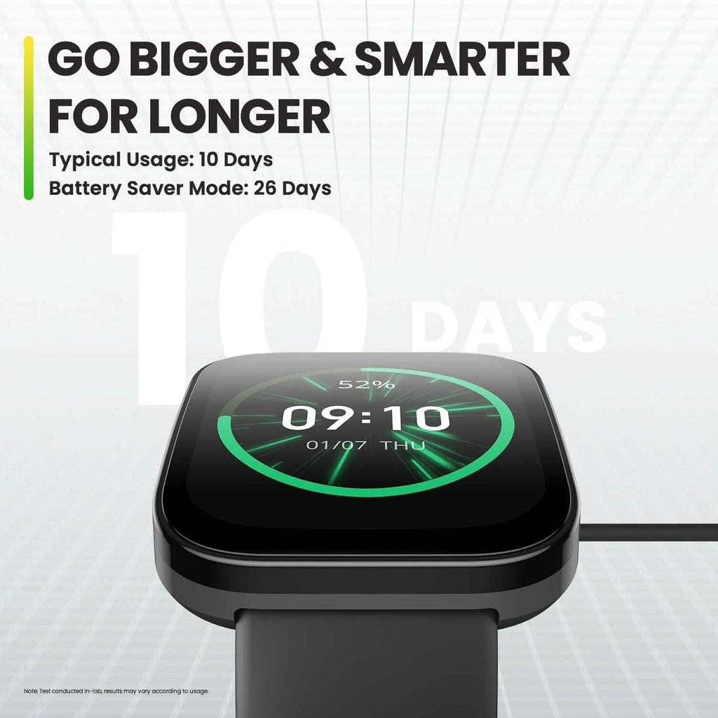 Montre connectée Amazfit Bip 5 avec écran ultra large, appels Bluetooth et Alexa intégrée (reconditionnée)