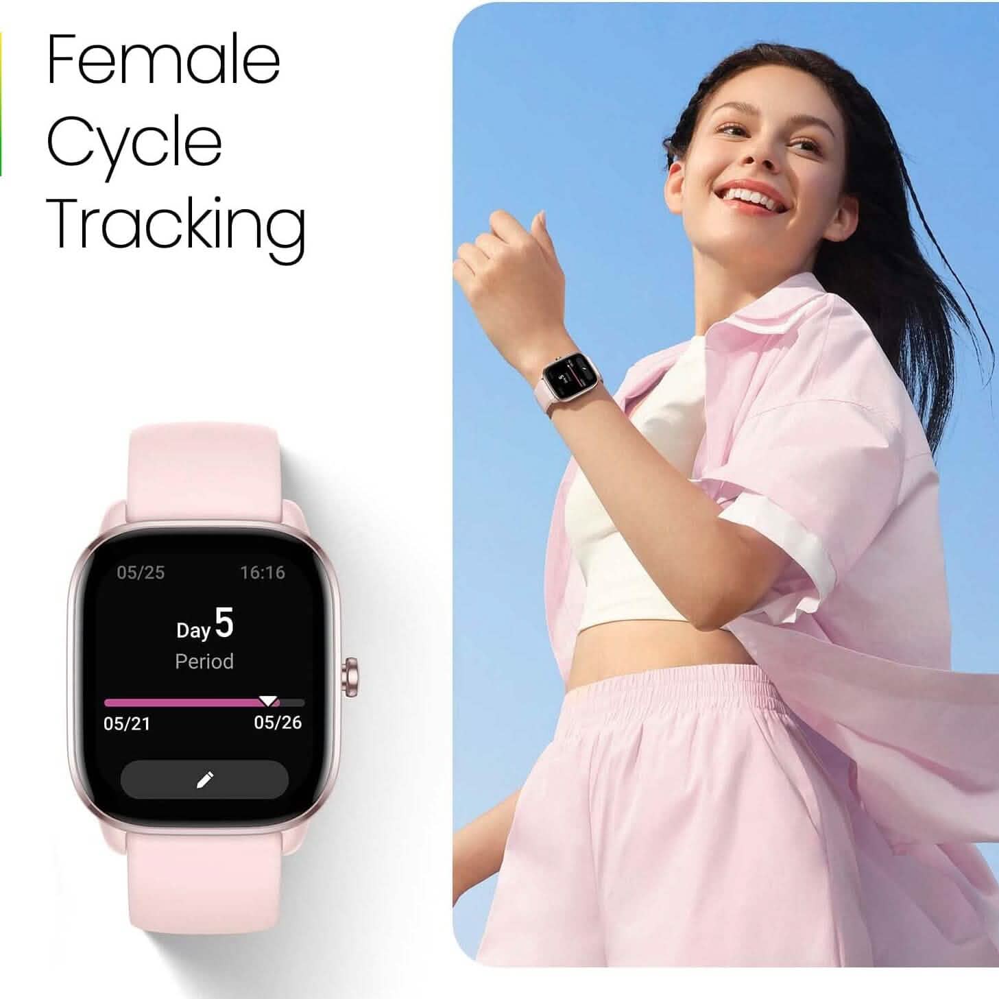 Montre intelligente Amazfit GTS 4 Mini (reconditionnée)
