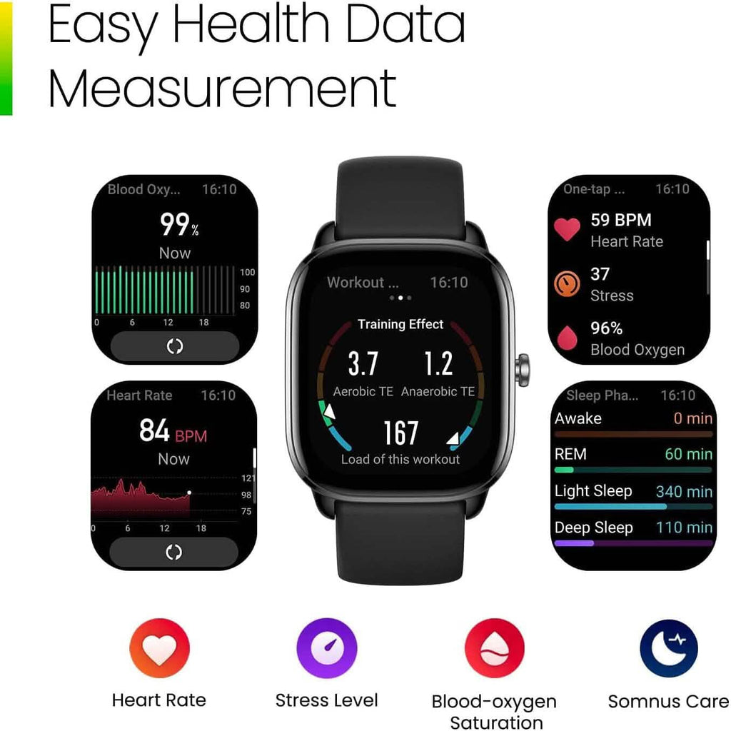 Montre intelligente Amazfit GTS 4 Mini (reconditionnée)
