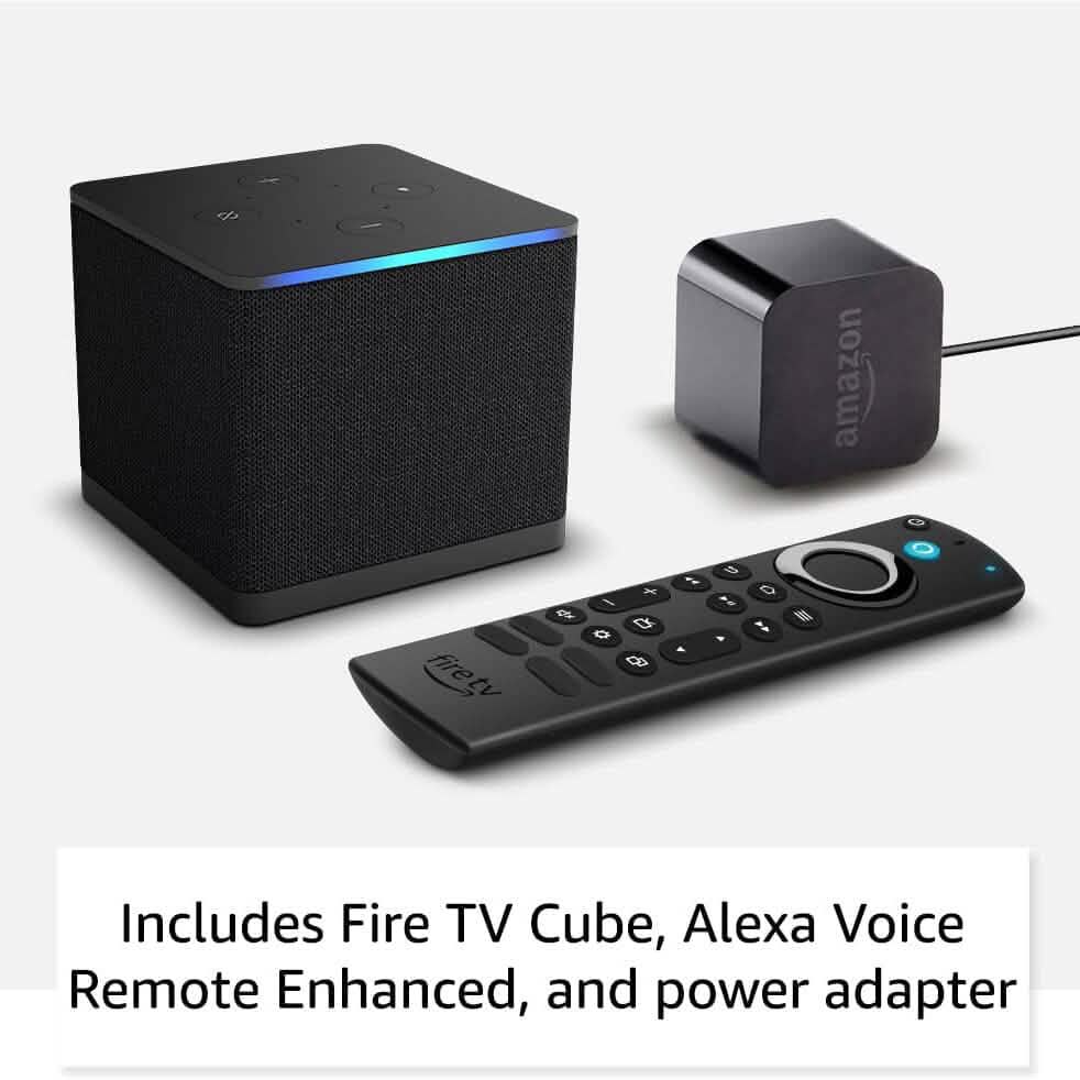 Amazon Fire TV Cube avec Alexa (Reconditionné)