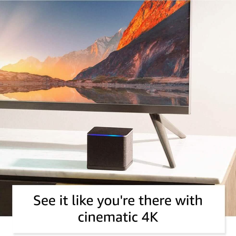 Amazon Fire TV Cube avec Alexa (Reconditionné)
