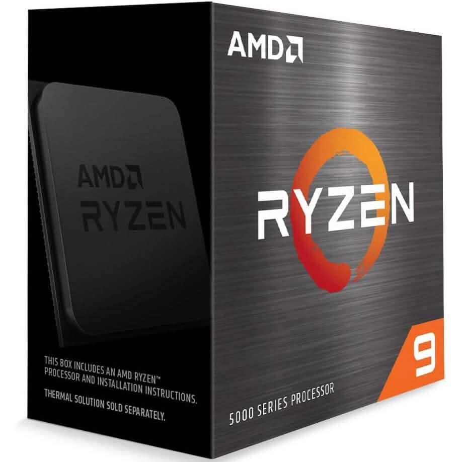 Processeur de bureau déverrouillé AMD Ryzen 9 5900X 12 cœurs, 24 threads (reconditionné)