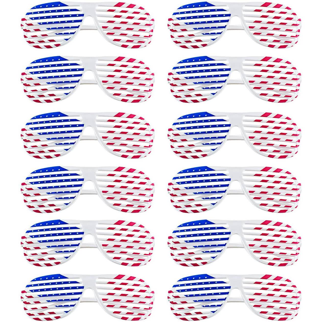 Pare-soleil lunettes de soleil drapeau américain