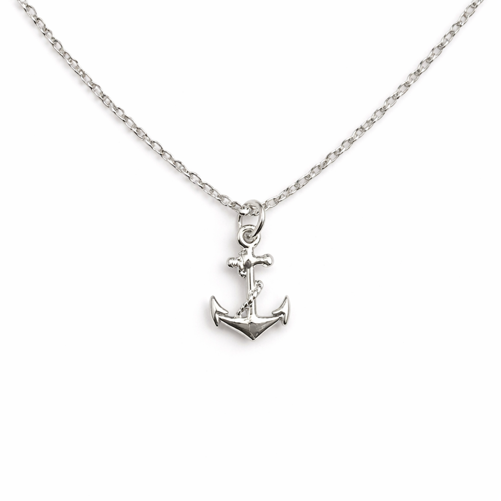 Collier Ancre - Argent Sterling - Collier d'Amitié - Cadeau pour Elle