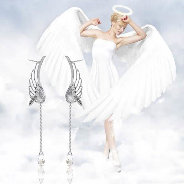 Boucles d'oreilles Ailes d'ange