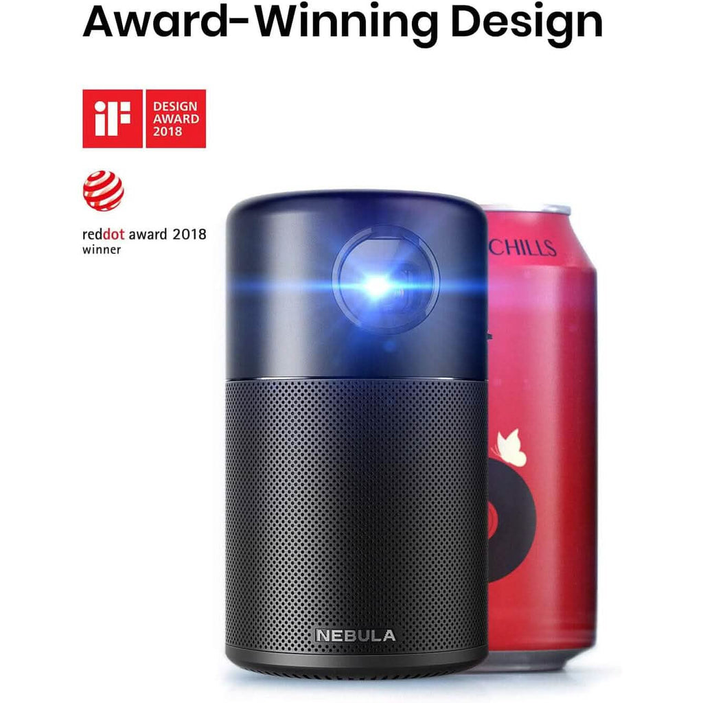 Mini-projecteur intelligent Wi-Fi Anker NEBULA Capsule (reconditionné)