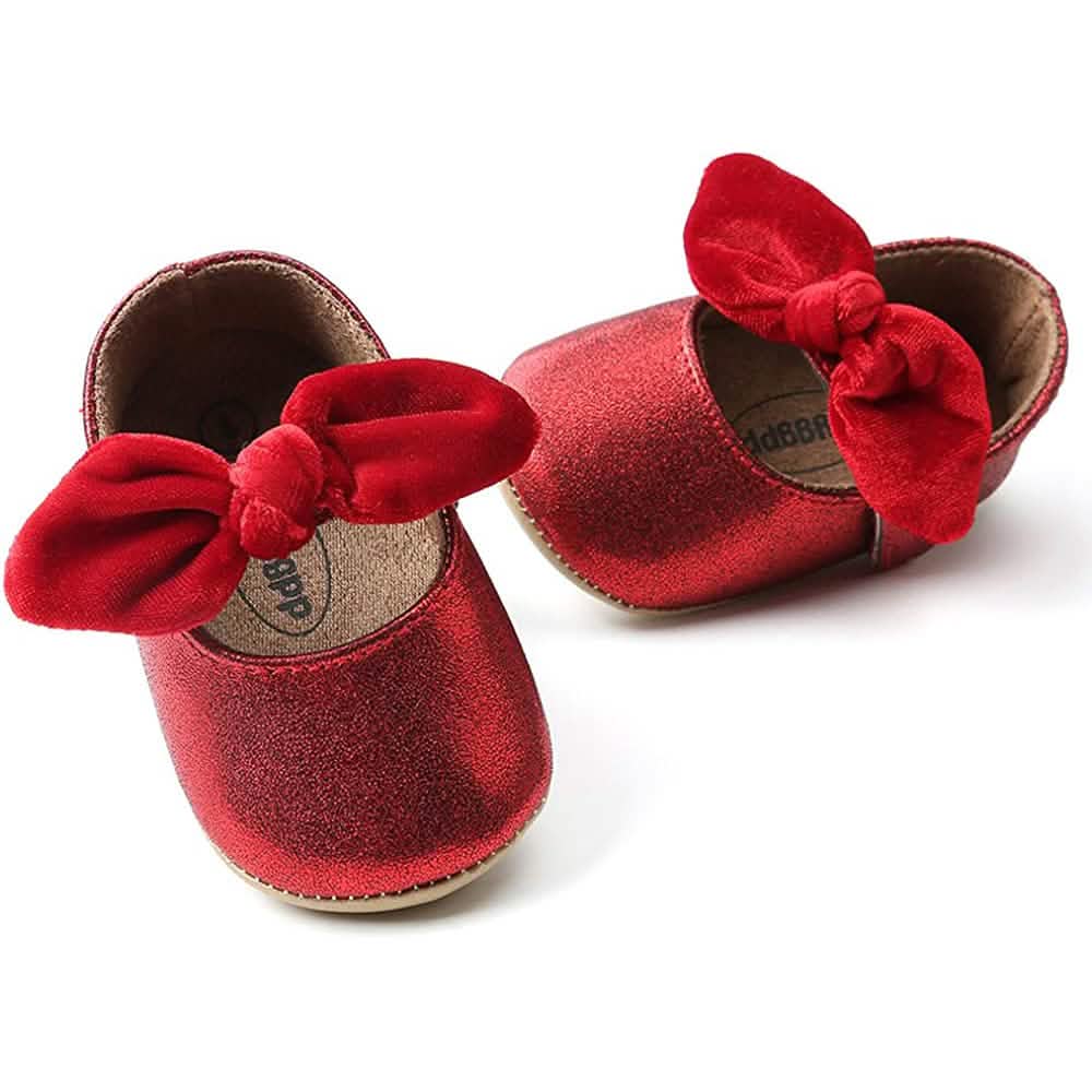 Chaussures plates Mary Jane pour bébés filles Antheron avec nœud