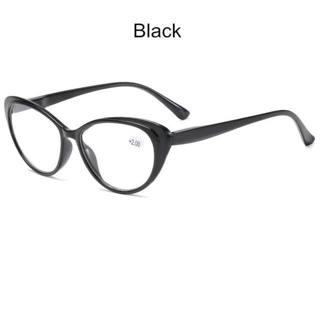 Lunettes œil de chat de luxe rouges et noires à la mode, avec verres traités anti-lumière bleue, pour femmes (lecture) et hommes (ordinateur), bloquant la lumière bleue.