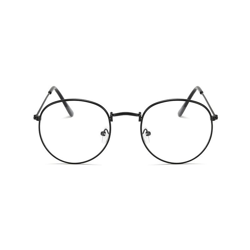 Lunettes Anti-Lumière Bleue Lunettes d'Ordinateur Protection des Yeux Pour Hommes et Femmes Mode Rondes Anti-Lumière Bleue Lunettes de Lecture Monture Métallique Pour Hommes Femmes Montures de Lunettes Dioptrie 0 à 4.0