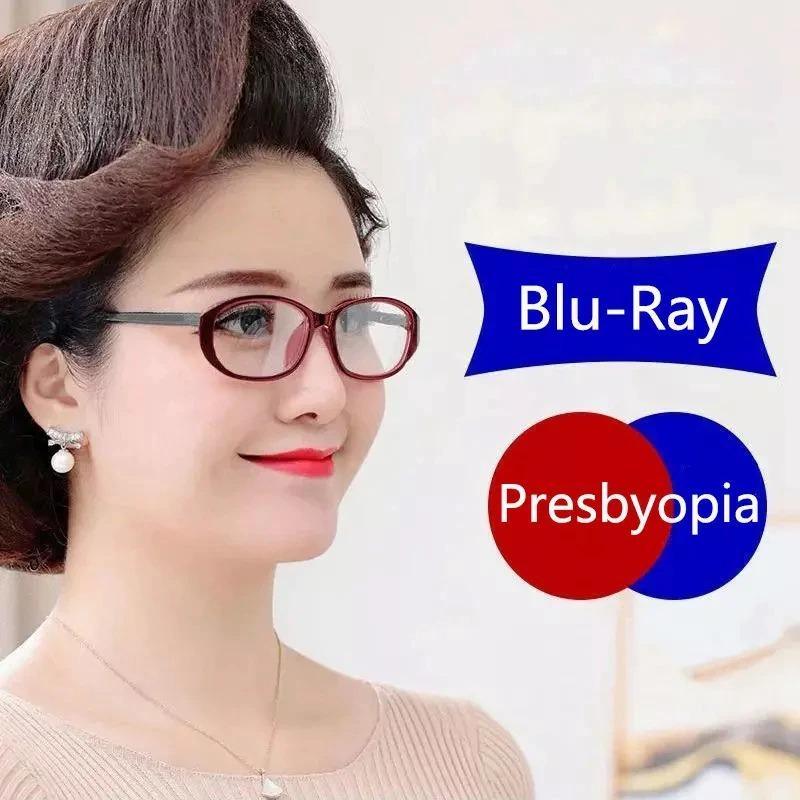 Lunettes de lecture anti-lumière bleue Attrayantes Lunettes de lecture anti-lumière bleue pour femme Lunettes de lecture œil de chat pour femme Anti-lumière bleue