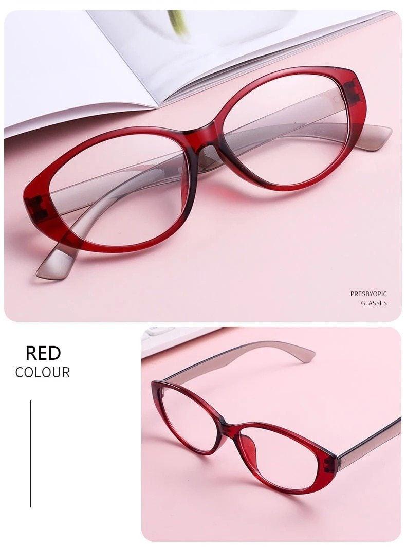 Lunettes de lecture anti-lumière bleue Attrayantes Lunettes de lecture anti-lumière bleue pour femme Lunettes de lecture œil de chat pour femme Anti-lumière bleue