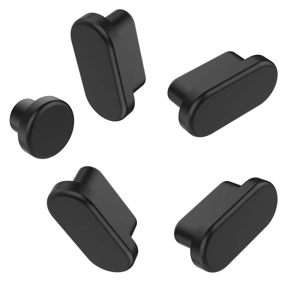 Bouchon anti-poussière universel pour port USB d'ordinateur portable, ensemble de couvercles de ports en silicone pour la protection contre la poussière, meilleurs accessoires pour ordinateur portable