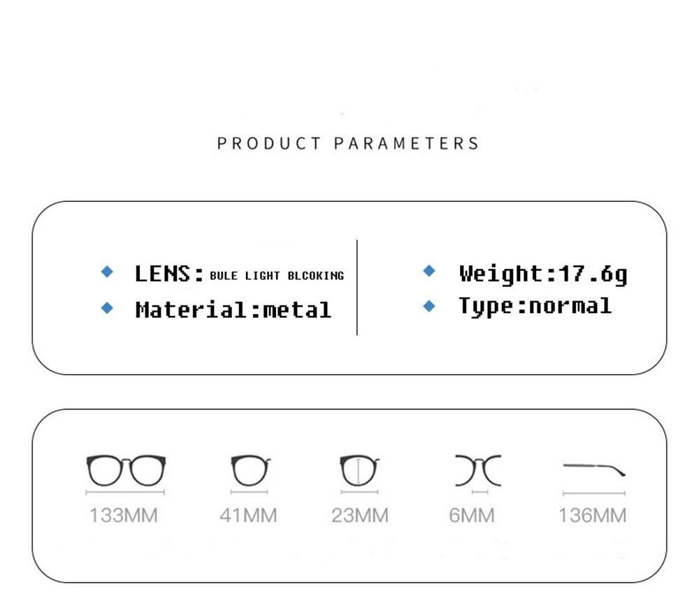 Lunettes de lecture anti-lumière bleue, monture métallique pliable, pour presbytie, avec étui, loupe fine, lunettes de sécurité avec verres transparents anti-buée et anti-rayures, enveloppantes, poignées antidérapantes, pour hommes et femmes, +3 +3.5 +4