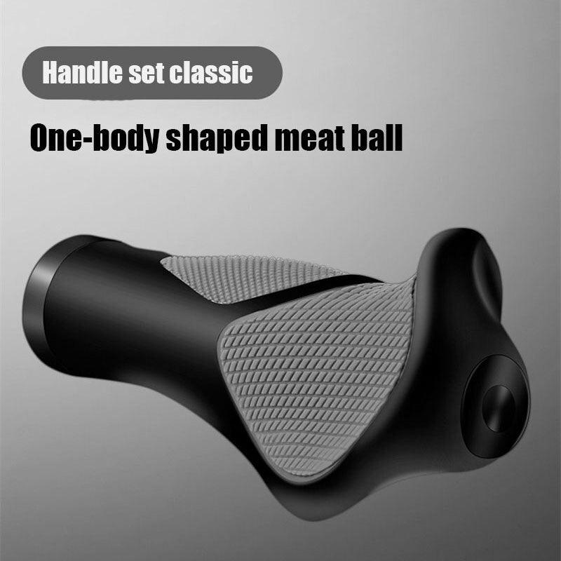 Poignées de vélo antidérapantes Poignées de guidon pour vélo Nouvelle génération de poignées de guidon avec inserts en gel souple Résistance aux chocs Ergonomie Confort