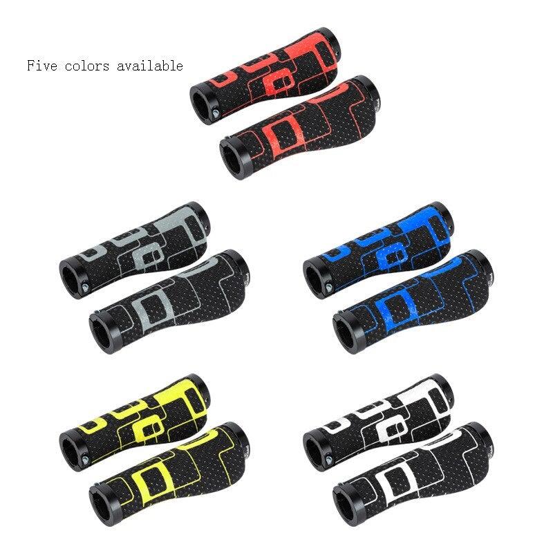 Poignées de vélo antidérapantes Poignées de guidon pour vélo Nouvelle génération de poignées de guidon avec inserts en gel souple Résistance aux chocs Ergonomie Confort