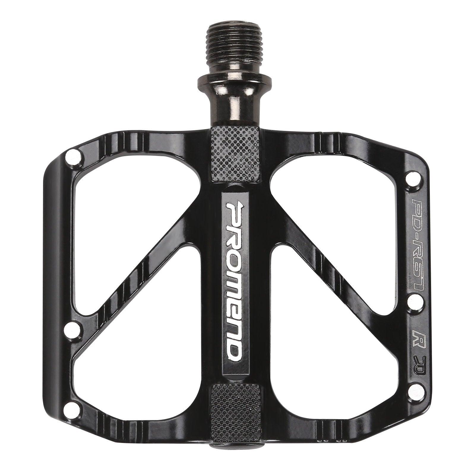 Pédale de vélo antidérapante ultralégère, pédale à dégagement rapide, pédale plate à 3 roulements pour accessoires de VTT et de route, pédales de VTT à 3 roulements, pédales de vélo plates en alliage, pédales plates en alliage antidérapantes