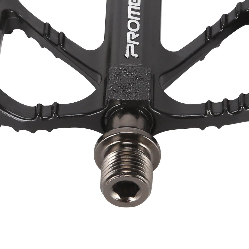 Pédale de vélo antidérapante ultralégère, pédale à dégagement rapide, pédale plate à 3 roulements pour accessoires de VTT et de route, pédales de VTT à 3 roulements, pédales de vélo plates en alliage, pédales plates en alliage antidérapantes