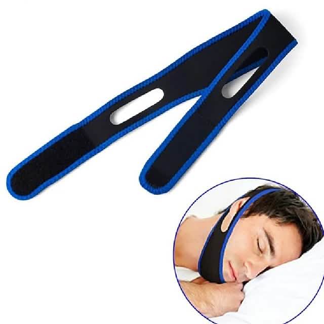 Sangles de menton anti-ronflement protège-dents