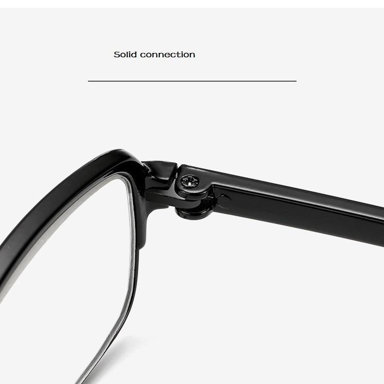 Lunettes de lecture pliantes anti-reflets UV pour femme et homme, monture de luxe rétro en TR, charnières à ressort, bloqueurs de lumière bleue +1.0 +1.5 +2.0 +2.5 +3.0 +3.5 +4.0