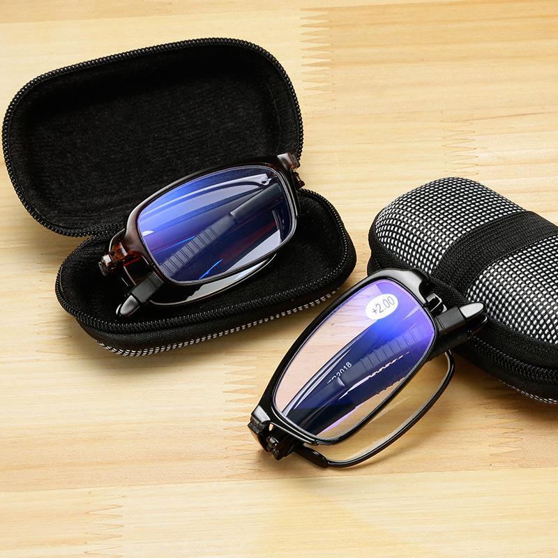 Lunettes de lecture pliantes anti-reflets UV pour femme et homme, monture de luxe rétro en TR, charnières à ressort, bloqueurs de lumière bleue +1.0 +1.5 +2.0 +2.5 +3.0 +3.5 +4.0