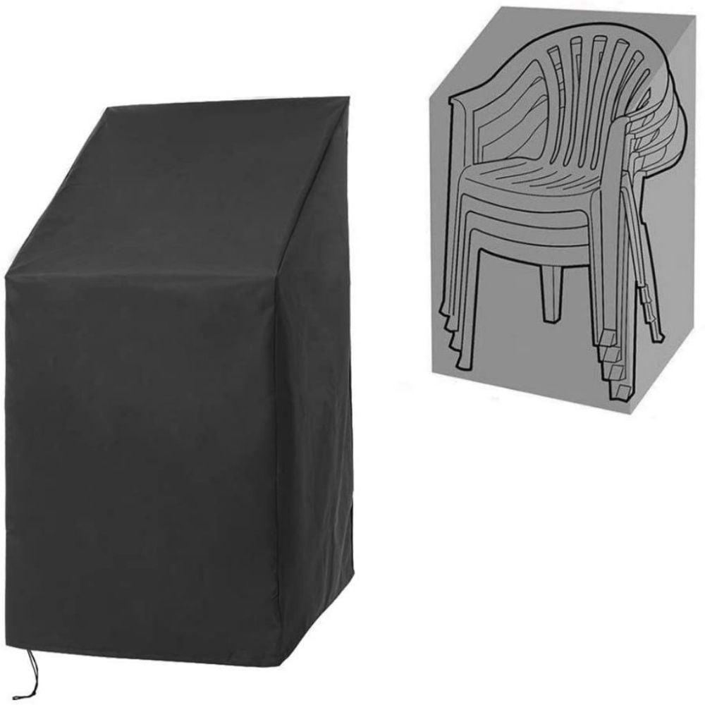 Housse de meuble anti-UV, anti-neige, anti-vent, indéchirable, anti-décoloration, housse de protection pour chaise de jardin extérieur, imperméable et anti-poussière, housse de siège pour chaise.