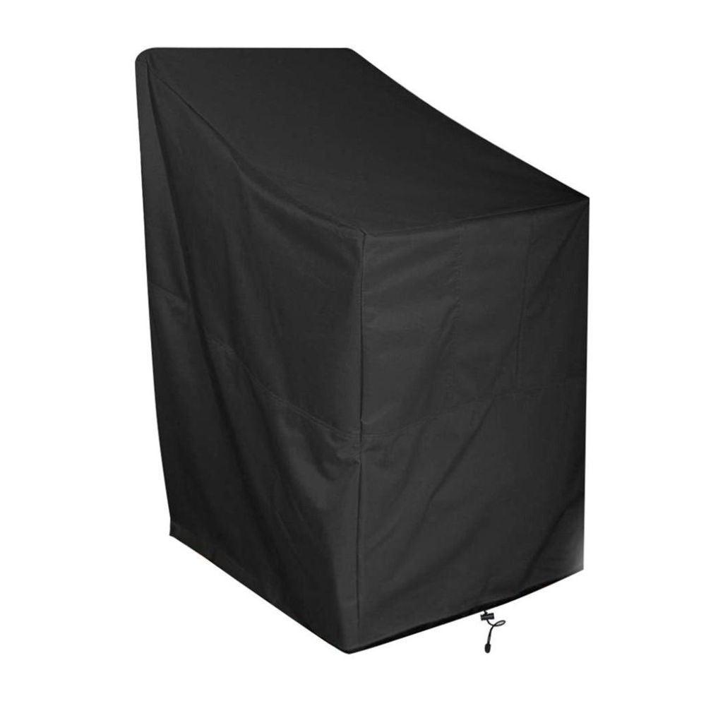 Housse de meuble anti-UV, anti-neige, anti-vent, indéchirable, anti-décoloration, housse de protection pour chaise de jardin extérieur, imperméable et anti-poussière, housse de siège pour chaise.