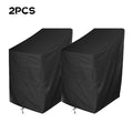 Housse de meuble anti-UV, anti-neige, anti-vent, indéchirable, anti-décoloration, housse de protection pour chaise de jardin extérieur, imperméable et anti-poussière, housse de siège pour chaise.