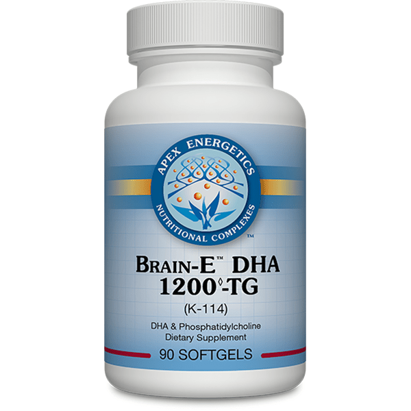 Apex Energetics Brain-E DHA 1200 TG 90 Gélules - K114