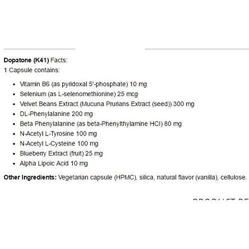 Apex Energetics -Dopatone (K-41) 90 gélules