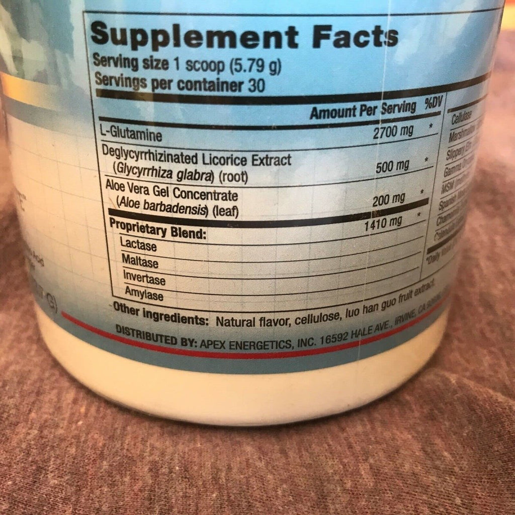 Apex Energetics K-60 REPAIRVITE (173g) à base d'enzymes, de plantes et d'acides aminés
